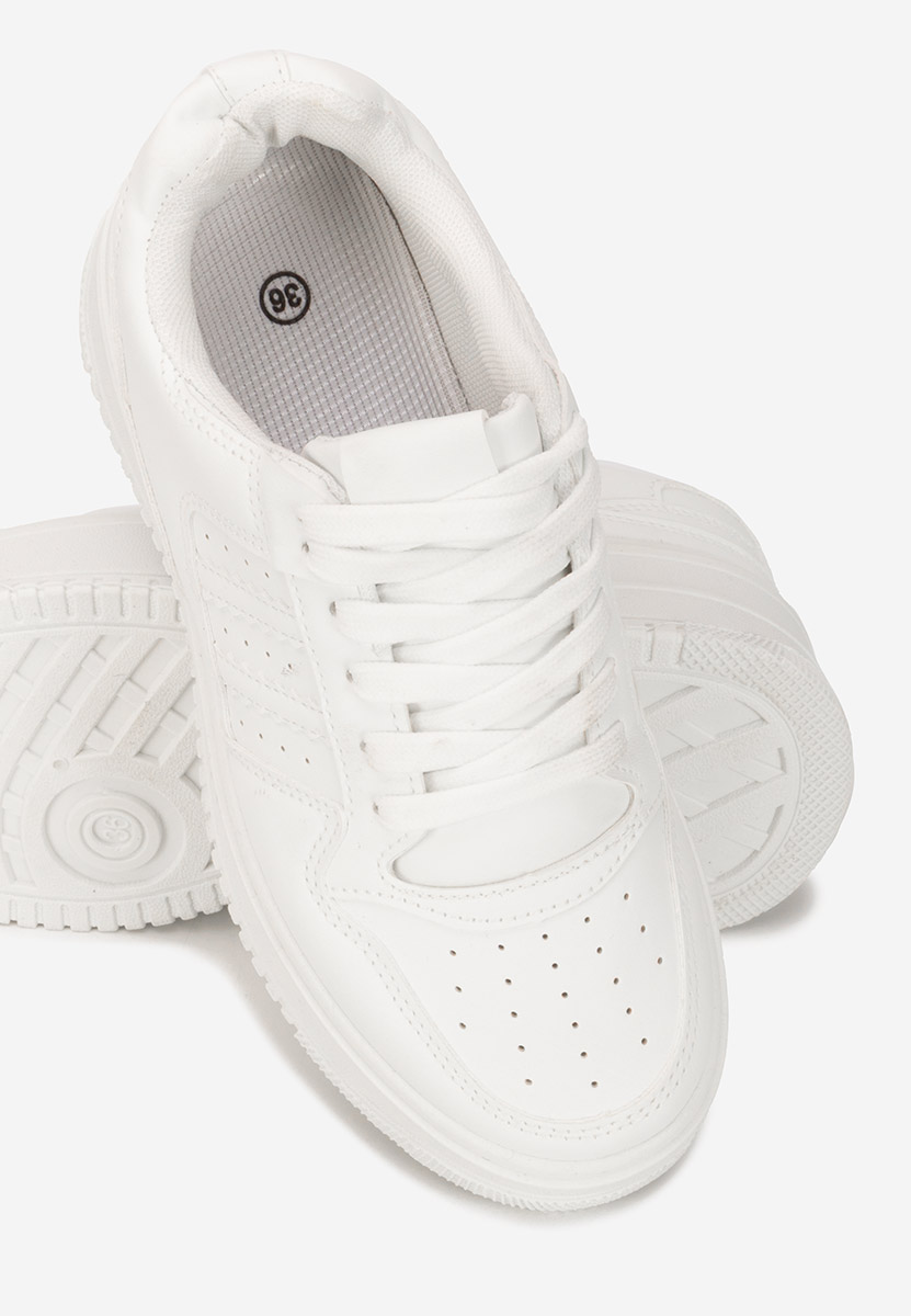 Sneakers con plateau Liorna bianchi