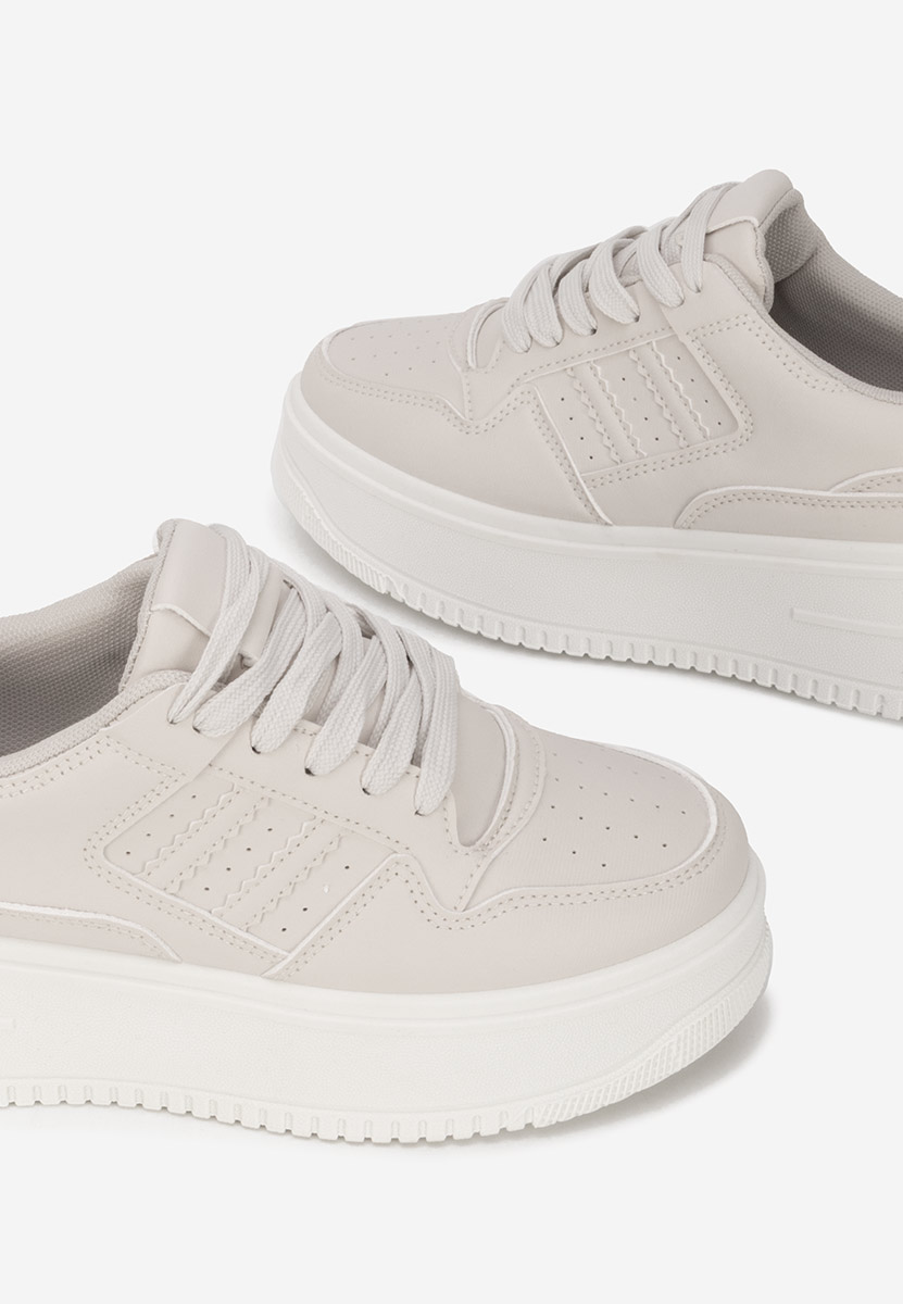 Sneakers con plateau Liorna beige