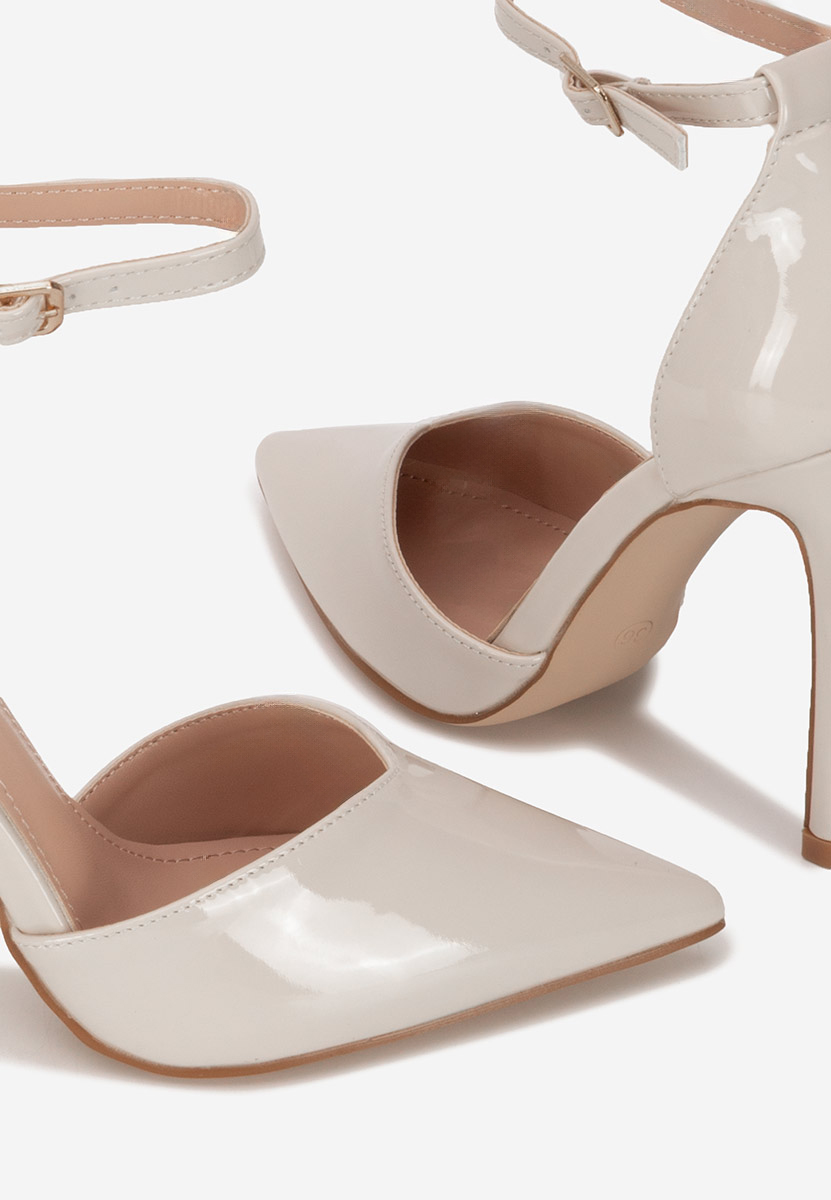 Décolleté tacco a spillo Nedera beige