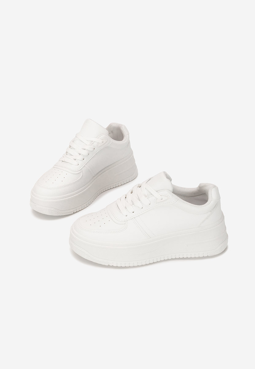 Sneakers con plateau Seminia bianchi