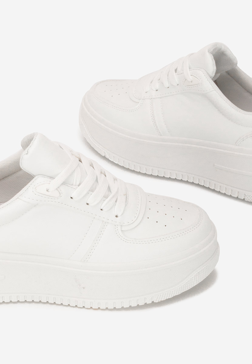Sneakers con plateau Seminia bianchi