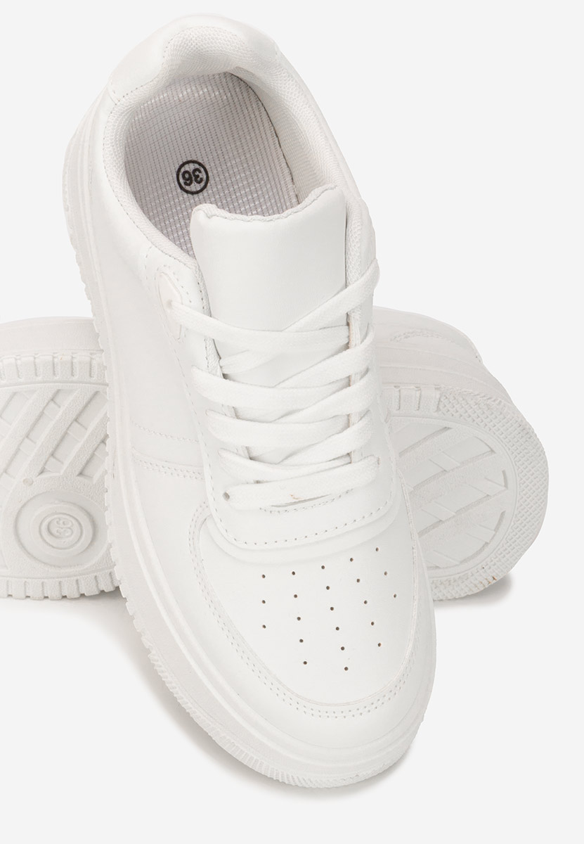 Sneakers con plateau Seminia bianchi