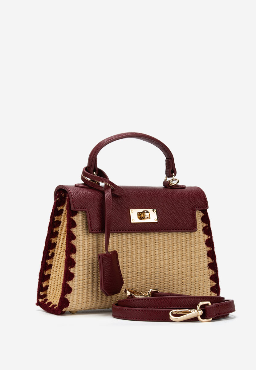 Borsa a mano Casiania granata