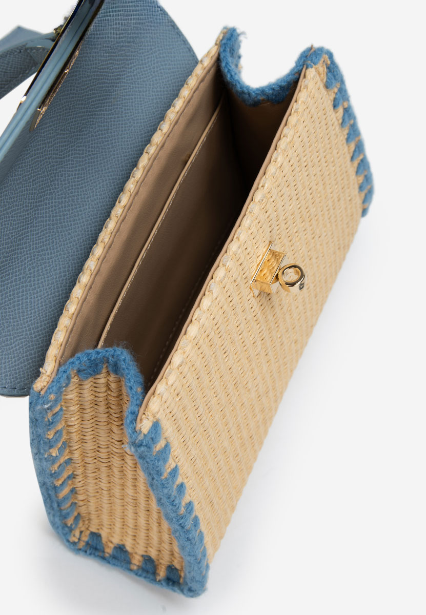 Borsa a mano Casiania blu