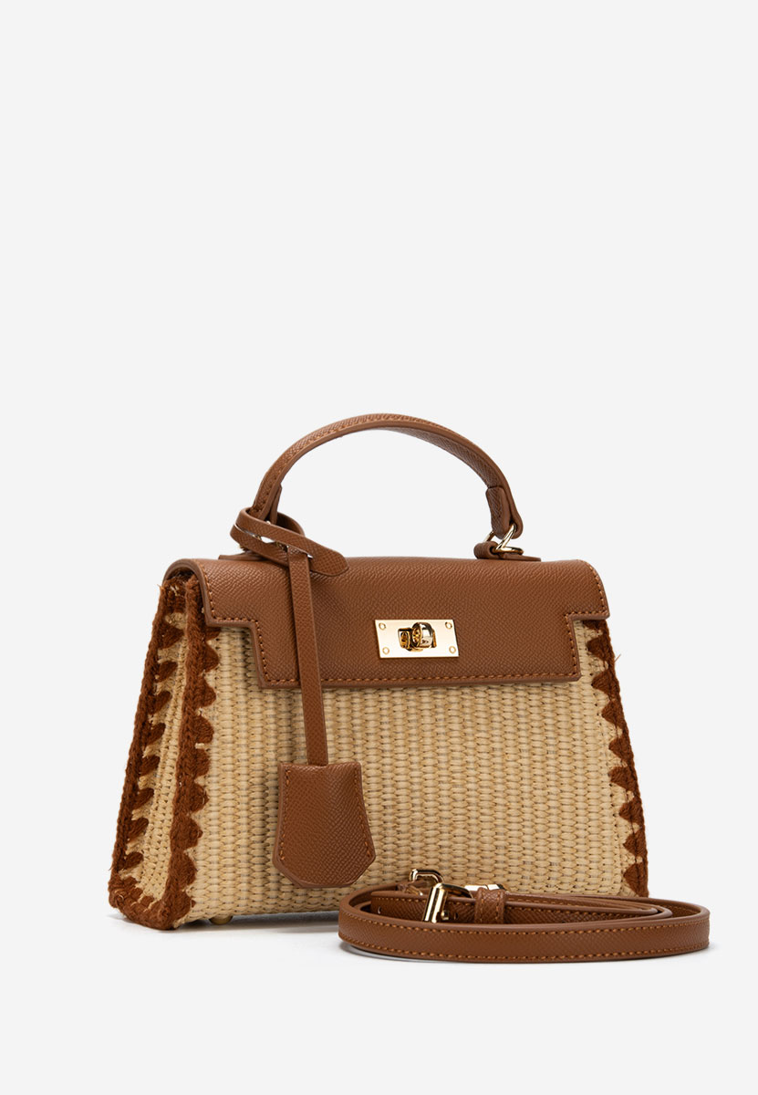 Borsa a mano Casiania marrone