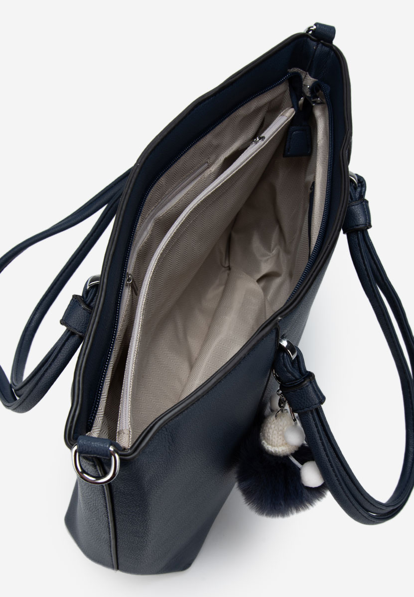 Borsa a mano Carminia blu marine