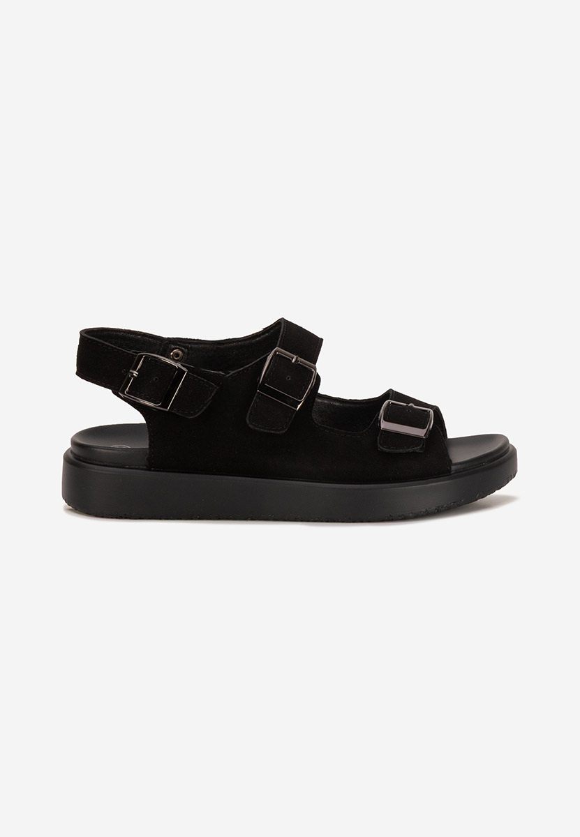 Sandali cuoio Herea nero