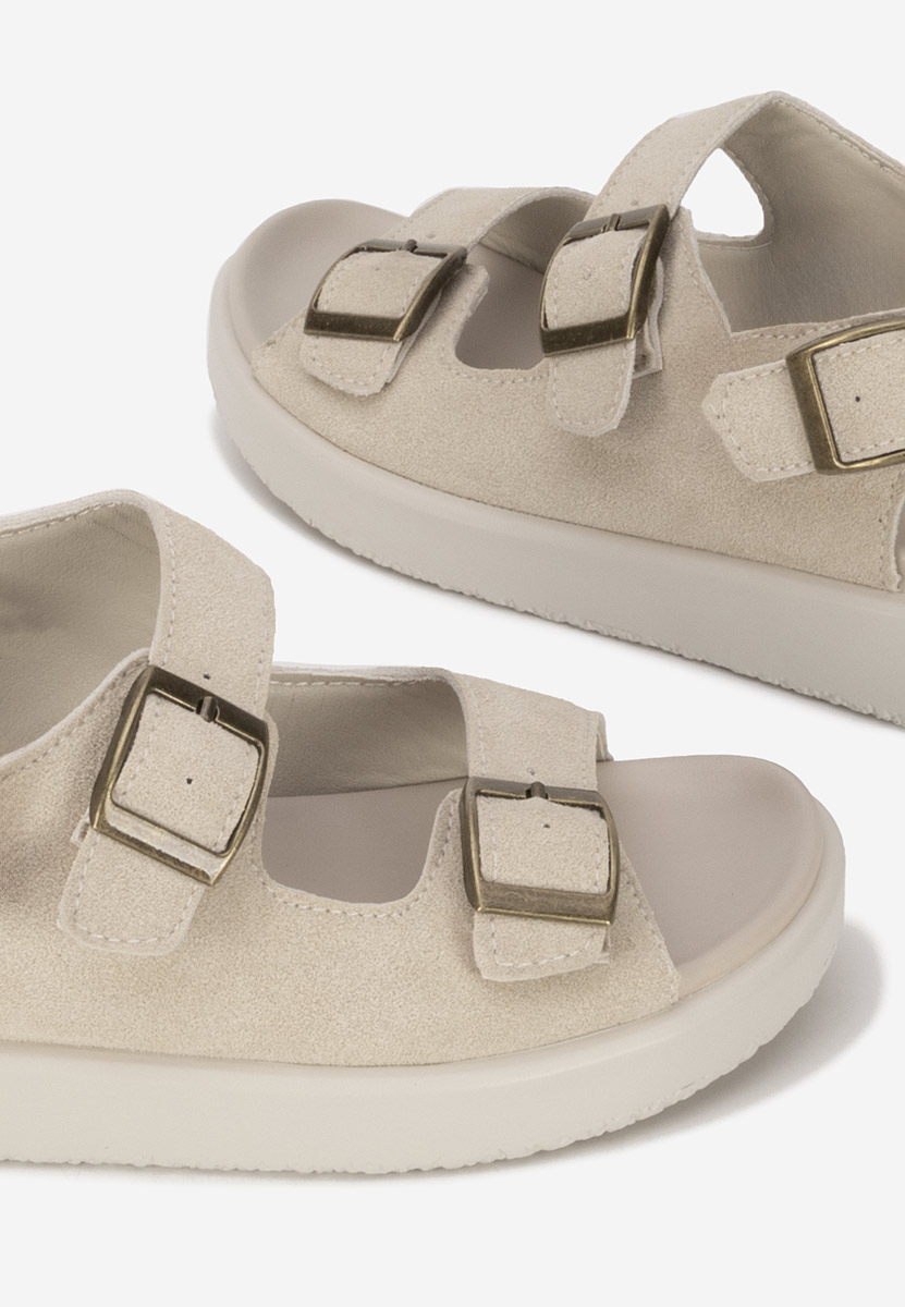 Sandali cuoio Herea beige