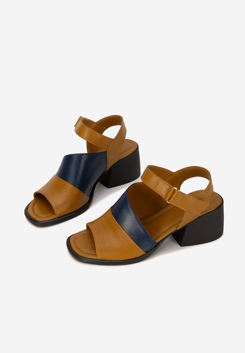 Sandali pelle Domnica marrone