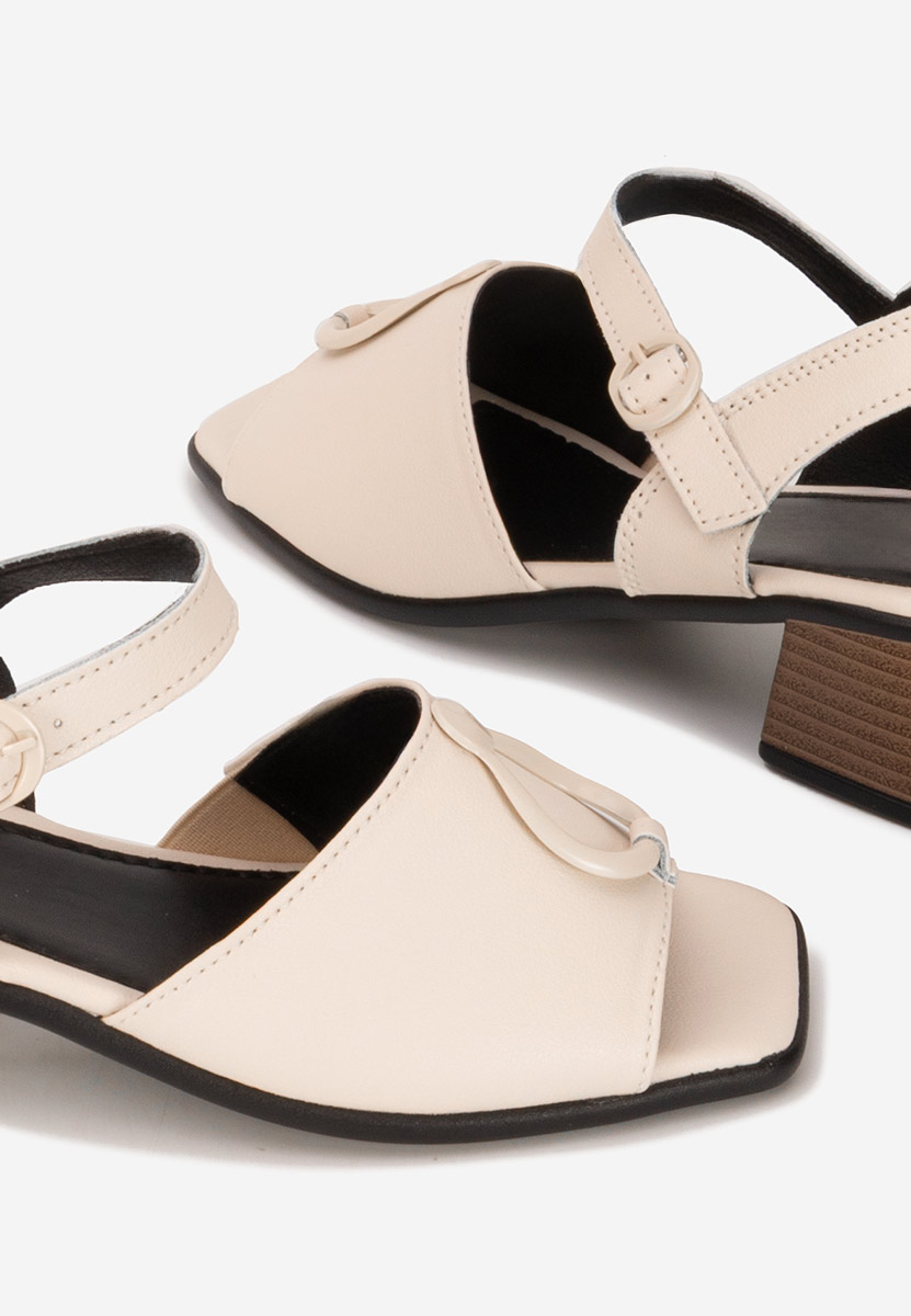 Sandali cuoio Errika beige