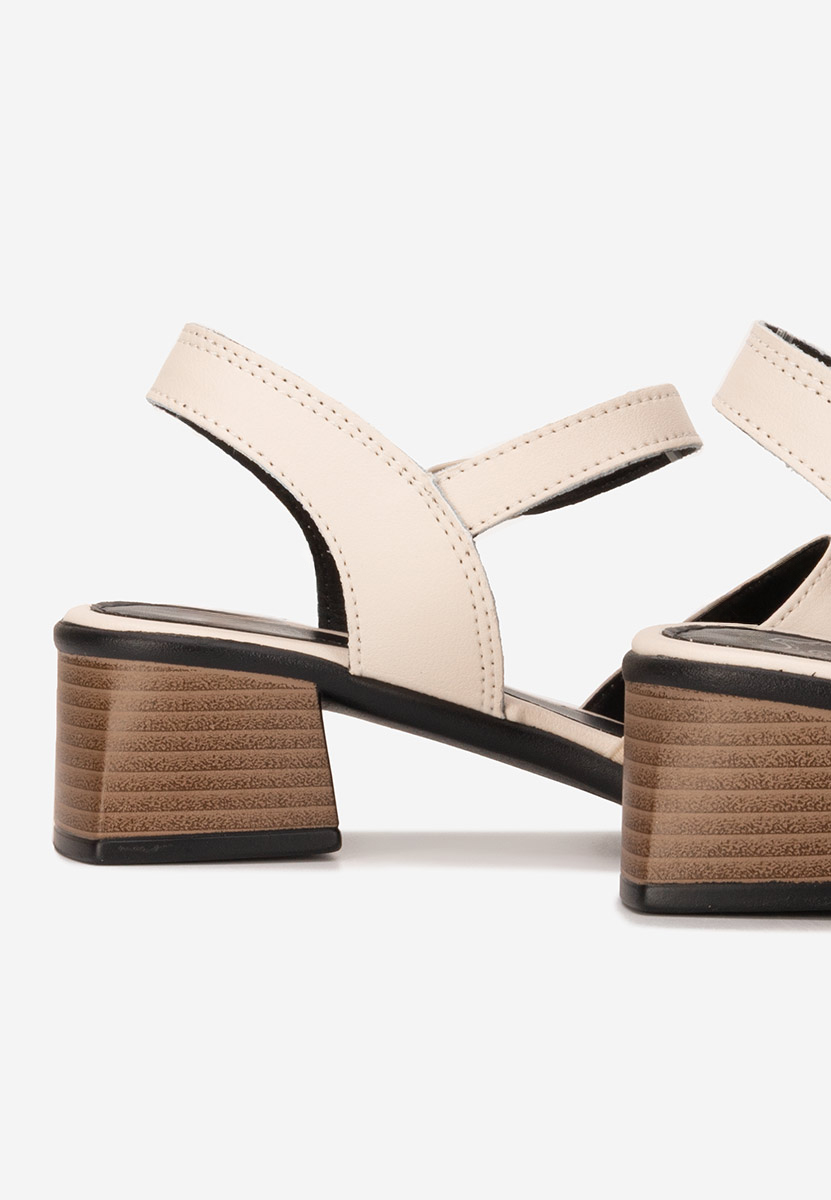 Sandali cuoio Errika beige