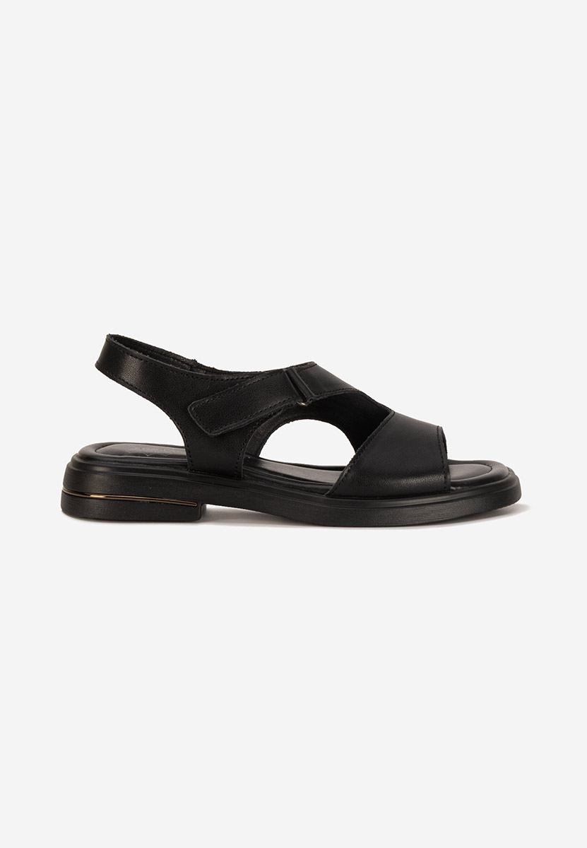 Sandali cuoio Isadoria nero