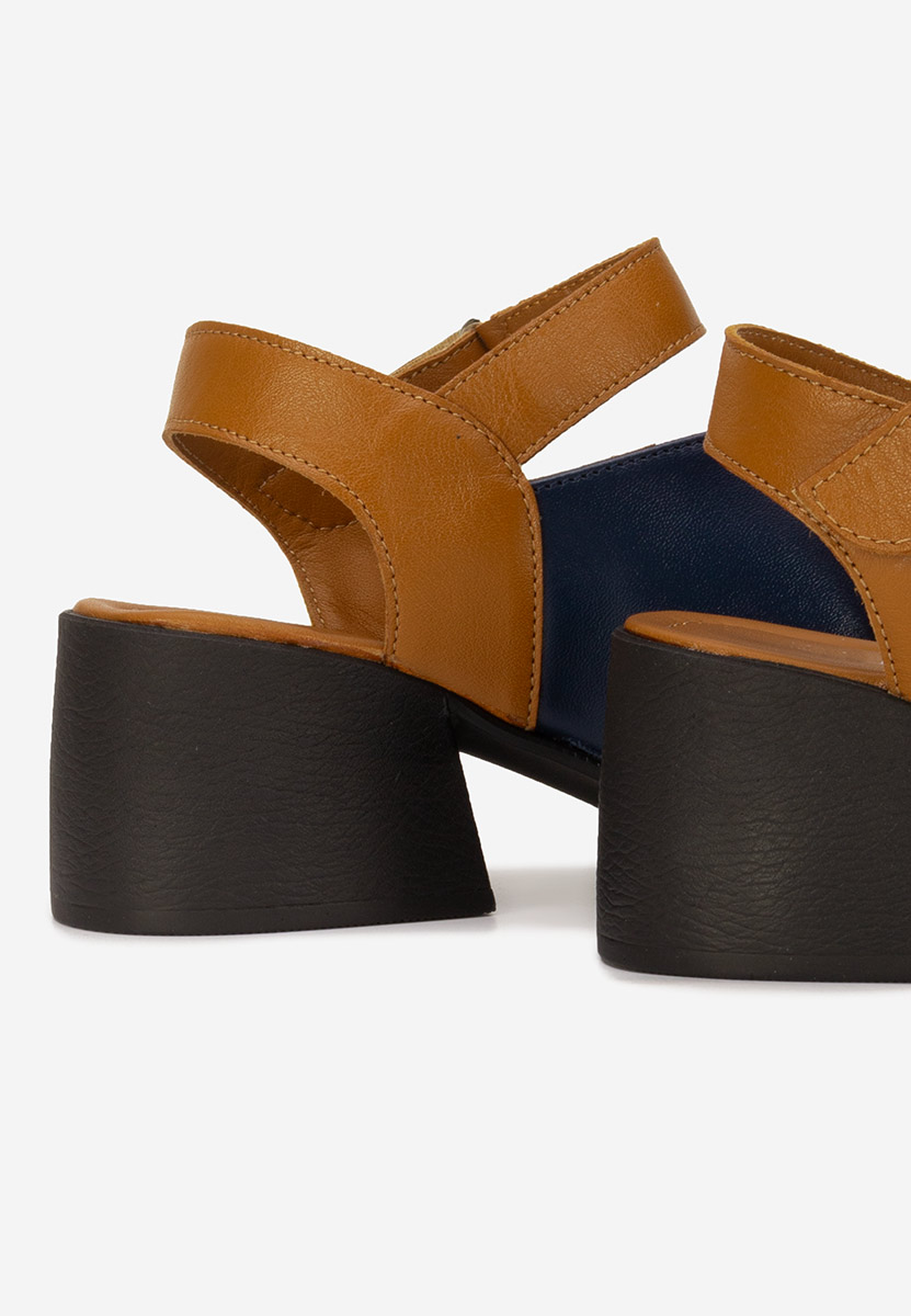 Sandali pelle Domnica marrone