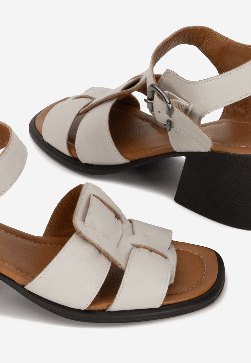 Sandali cuoio Edelina beige
