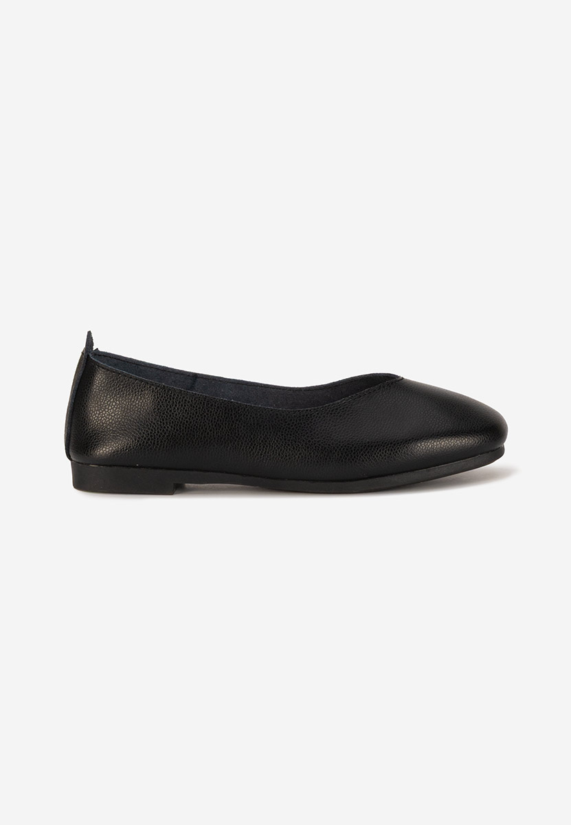 Ballerine pelle Gabiela nero