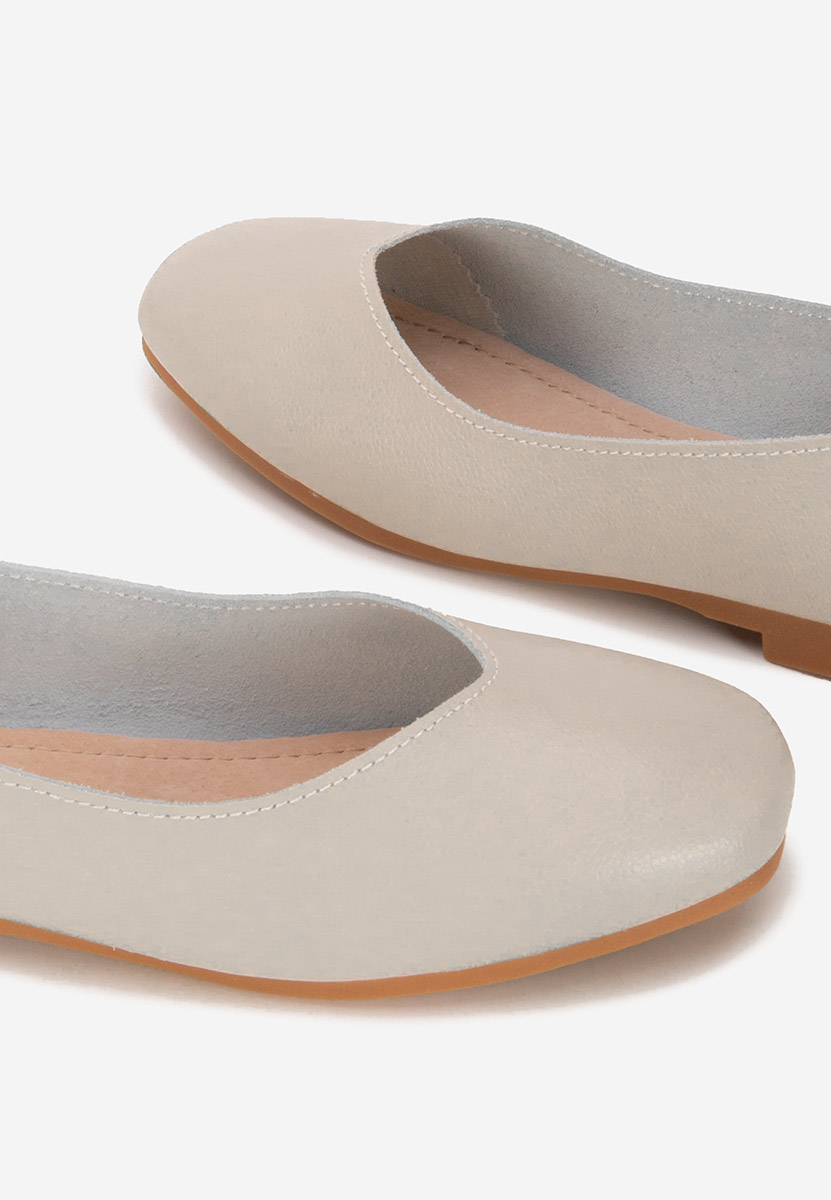 Ballerine pelle Gabiela beige