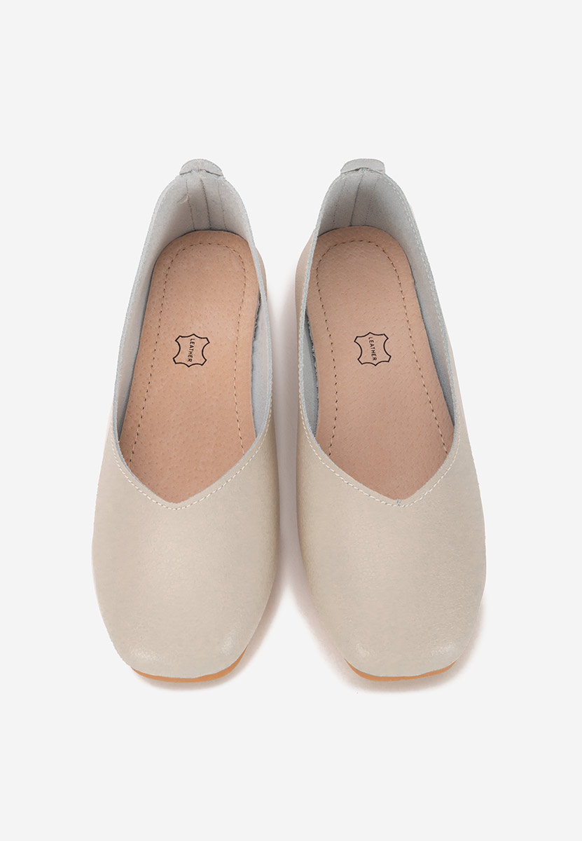Ballerine pelle Gabiela beige