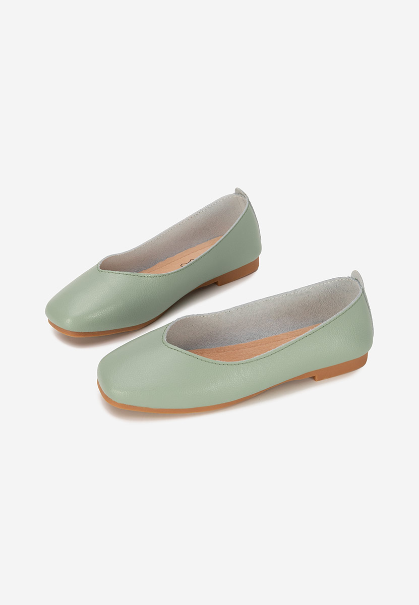 Ballerine pelle Gabiela verdi