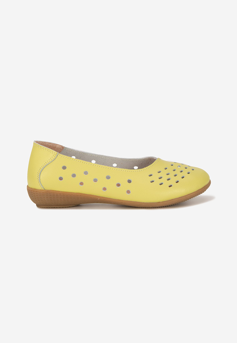 Ballerine pelle Andeia gialli