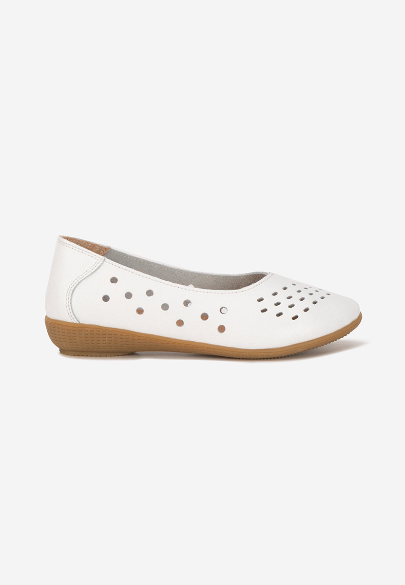 Ballerine pelle Andeia bianchi