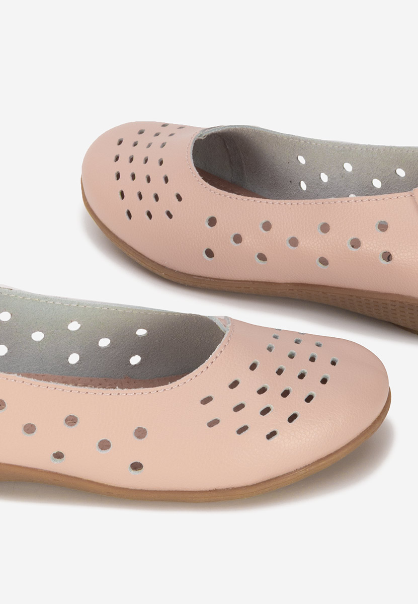 Ballerine pelle Andeia rosa