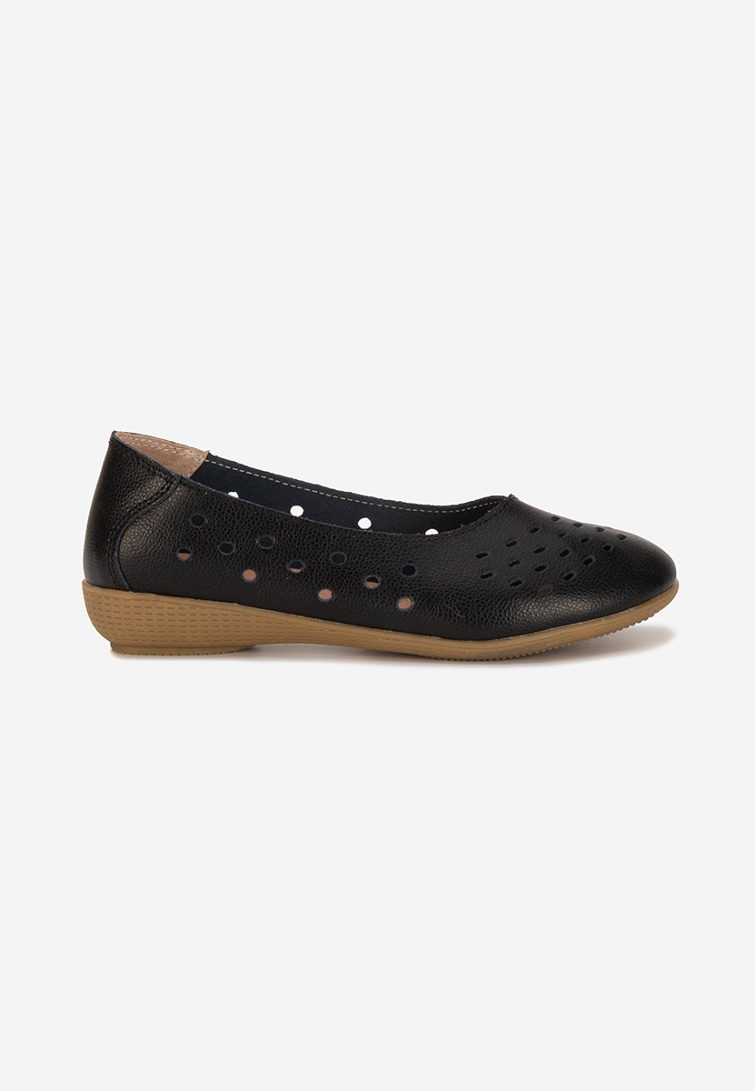 Ballerine pelle Andeia nero