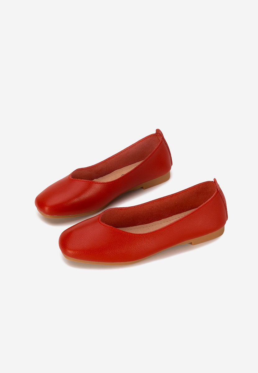 Ballerine pelle Gabiela rosso