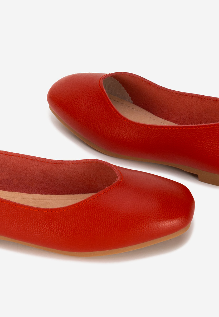 Ballerine pelle Gabiela rosso
