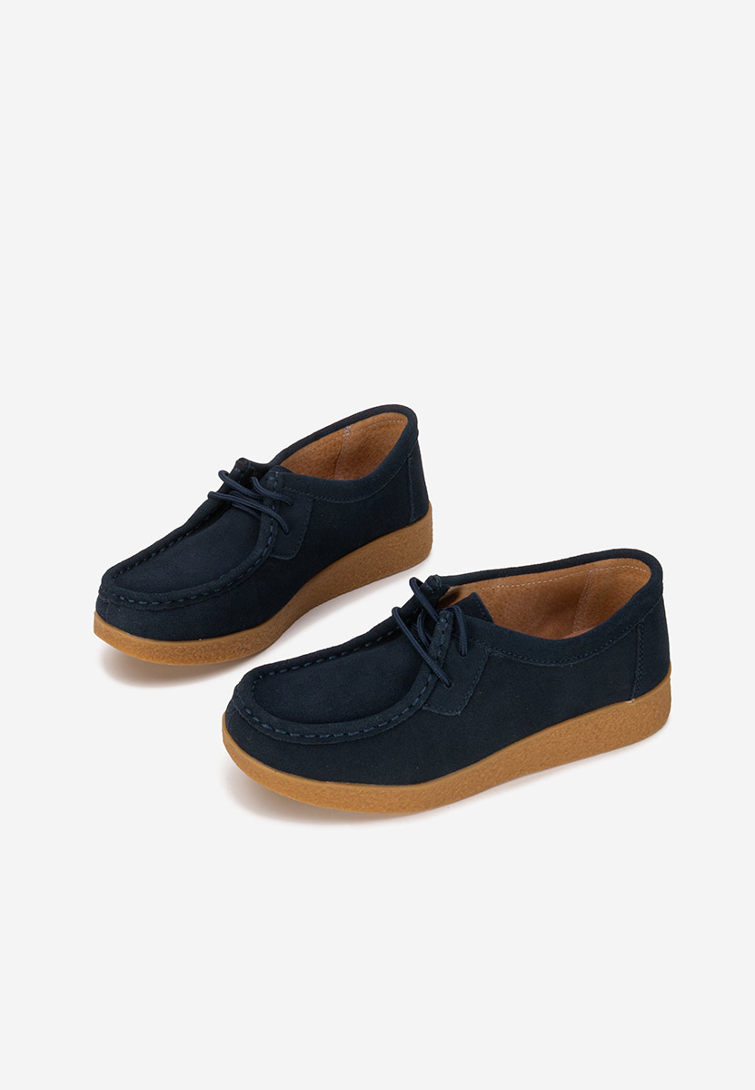 Mocassini da donna Afinia V2 blu marine