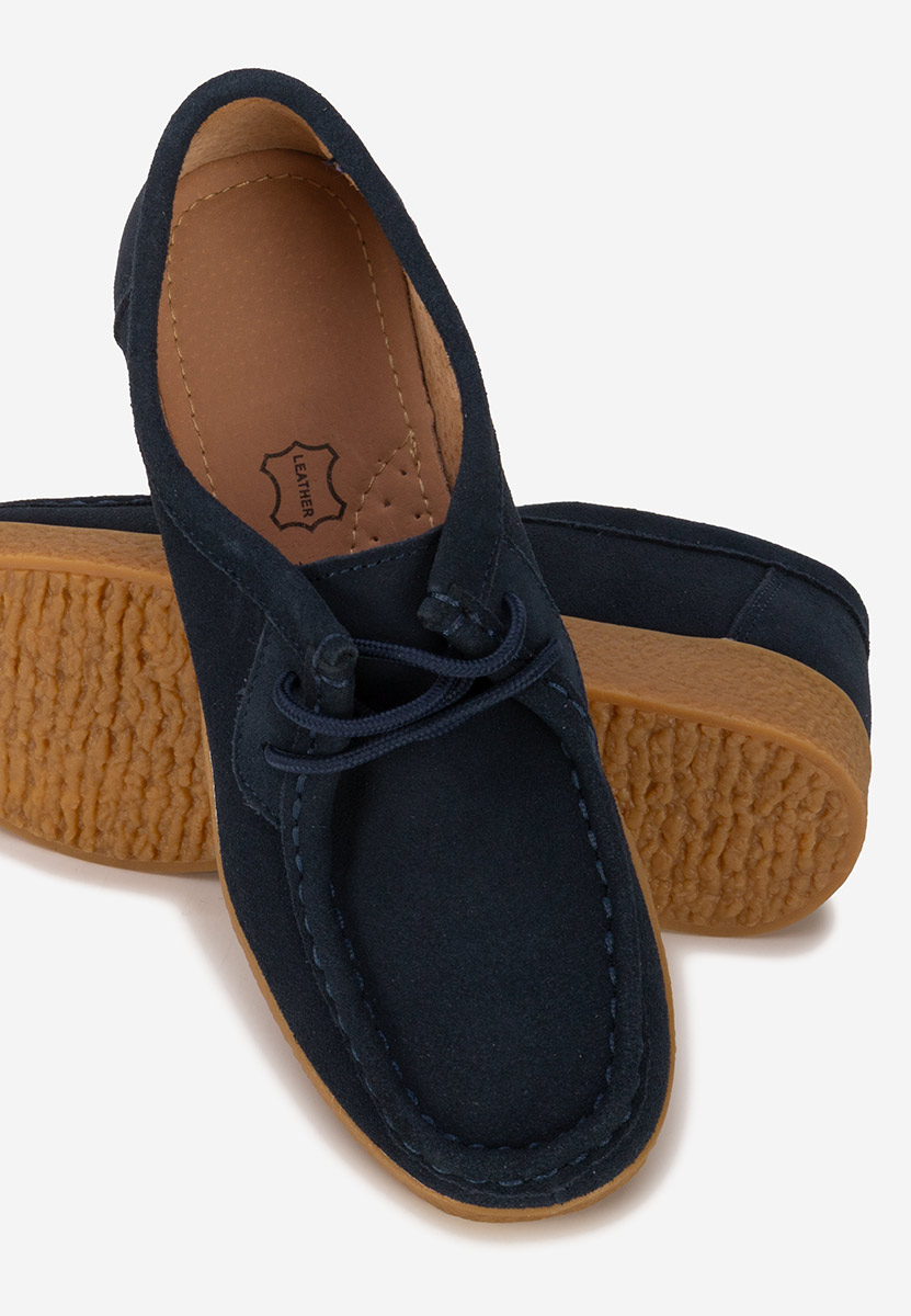 Mocassini da donna Afinia V2 blu marine