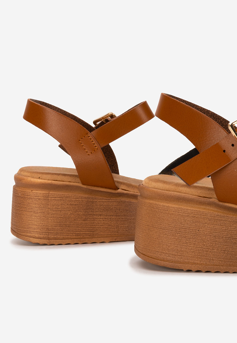 Sandali platform Minellia nero