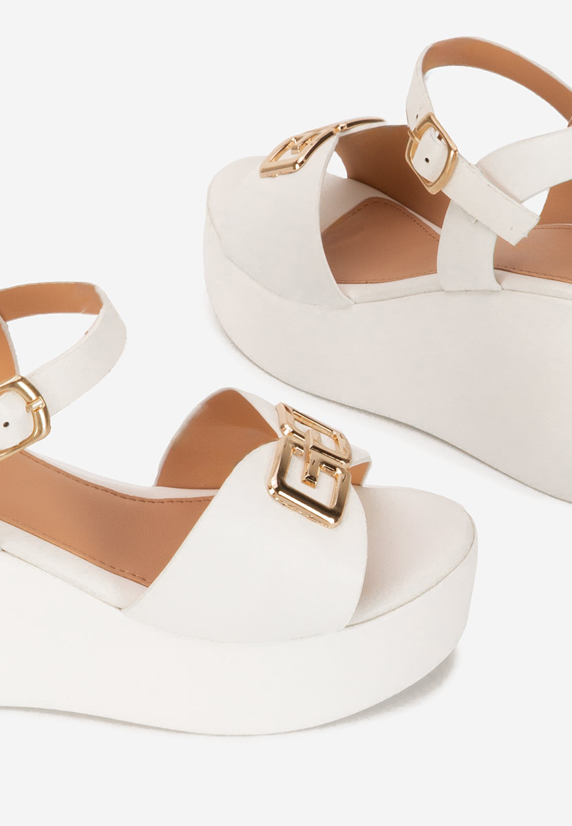 Sandali platform Geogiana bianchi