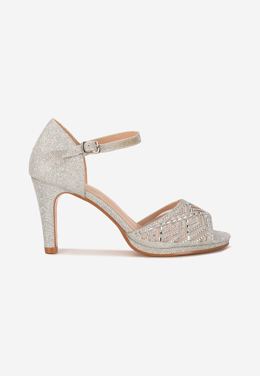 Sandali eleganti Kadeia argento
