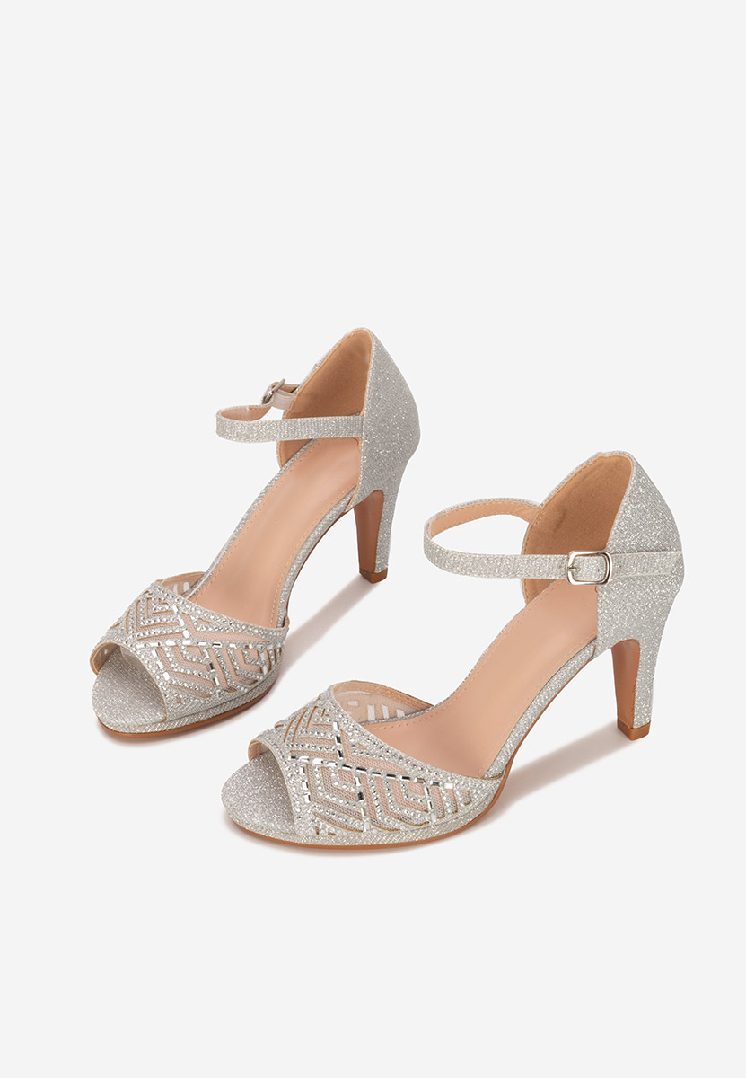 Sandali eleganti Kadeia argento