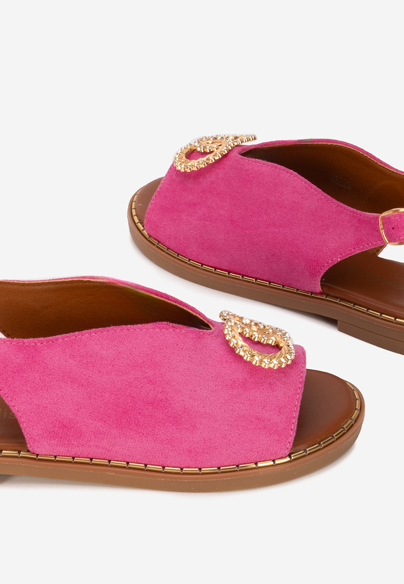 Sandali bassi eleganti Olivera rosa