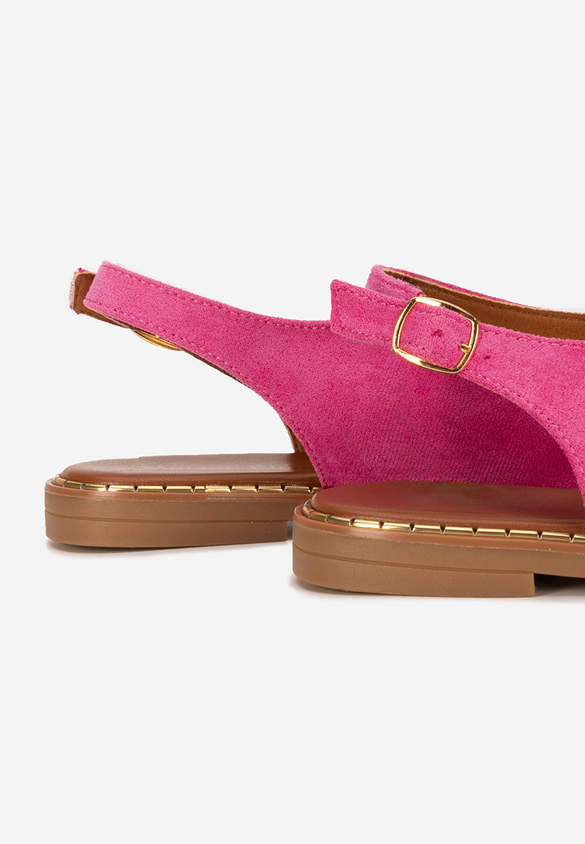 Sandali bassi eleganti Olivera rosa
