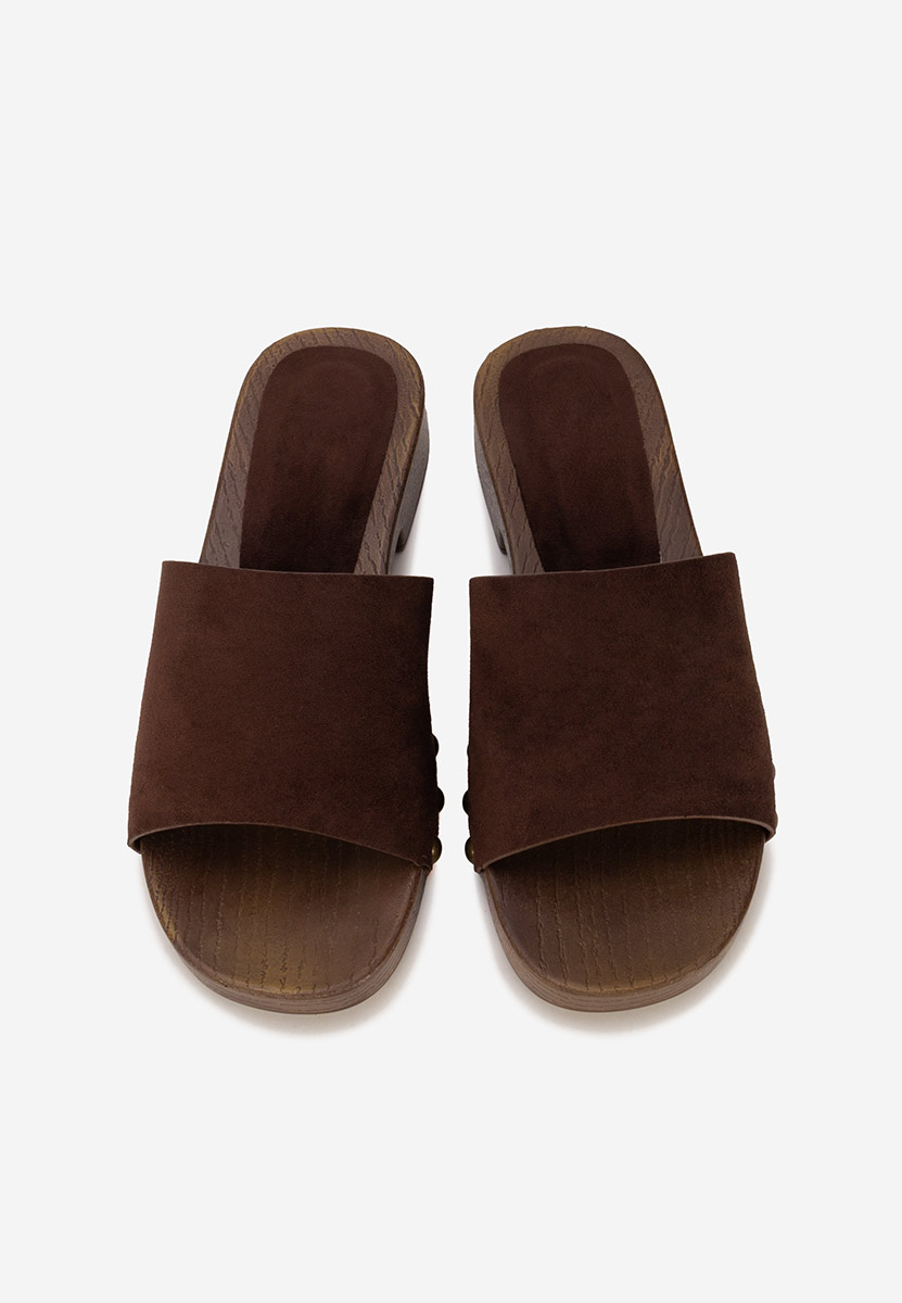 Ciabatte donna Syndi V2 marrone