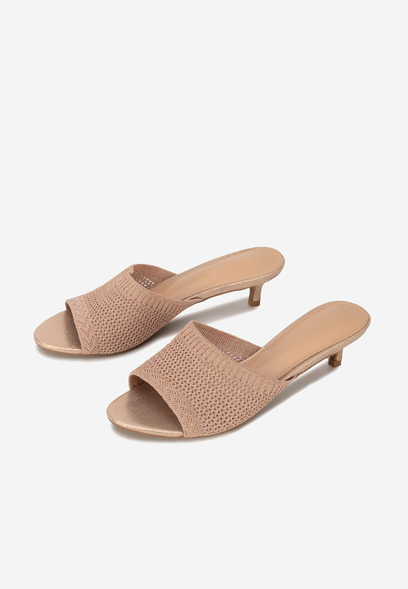 Ciabatte donna Herria champagne
