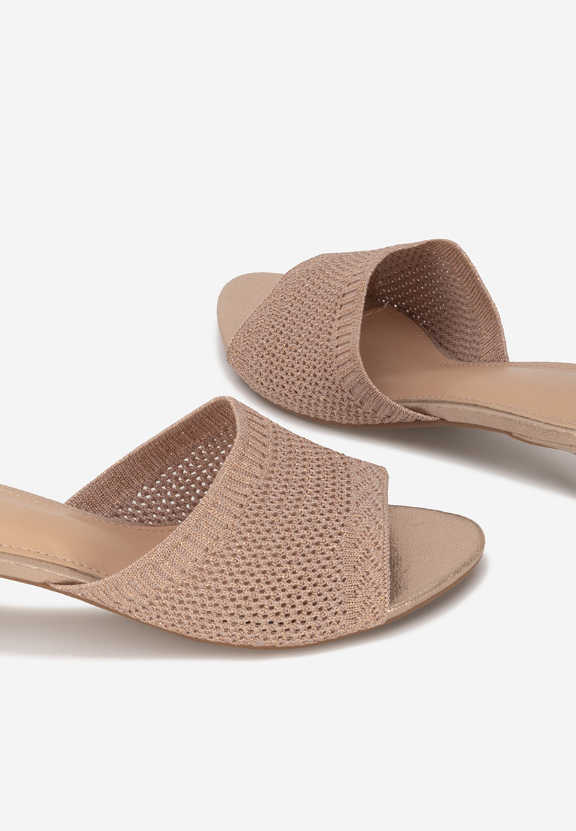 Ciabatte donna Herria champagne