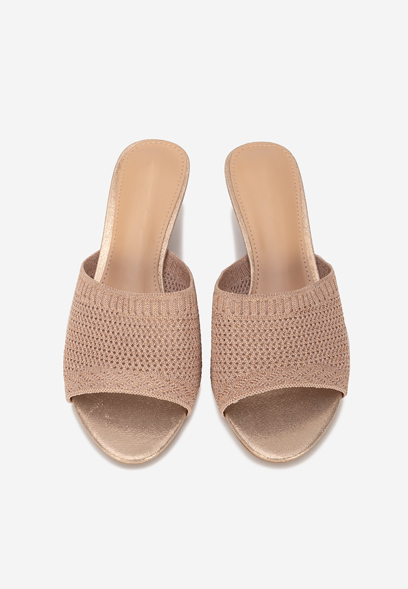 Ciabatte donna Herria champagne