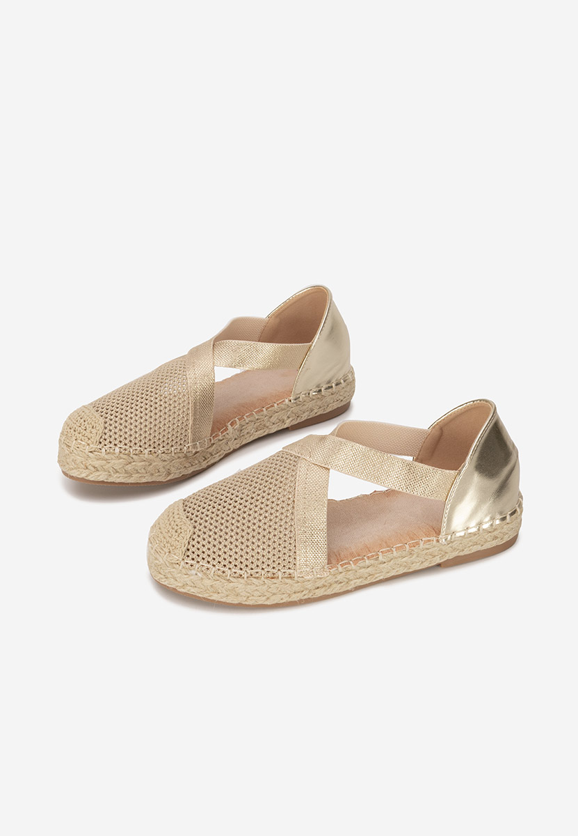 Espadrillas donna Fensy oro