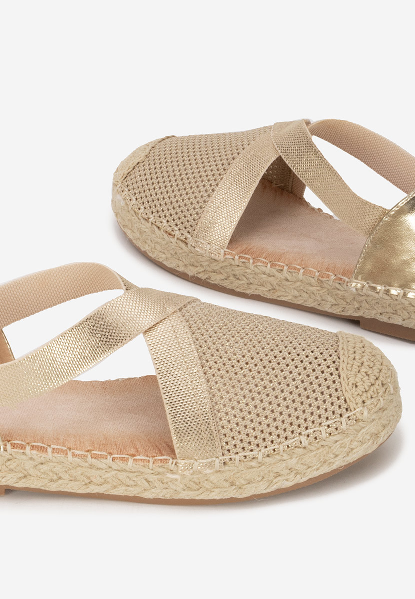 Espadrillas donna Fensy oro