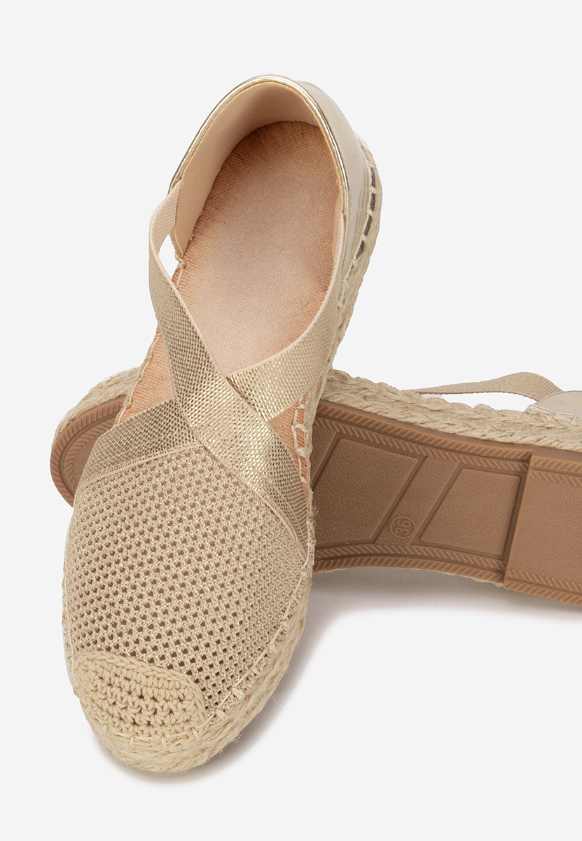 Espadrillas donna Fensy oro