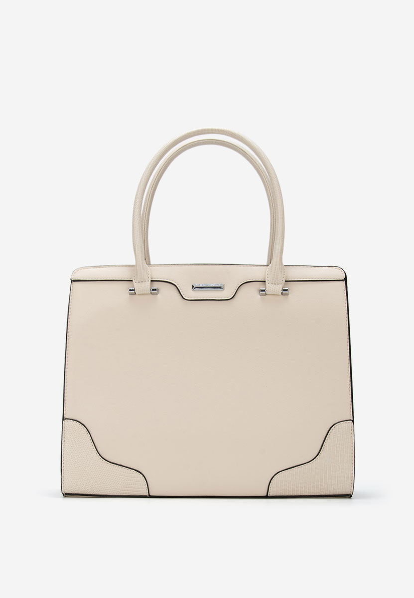 Borsa a mano Silvia Rosa 6926 bianca