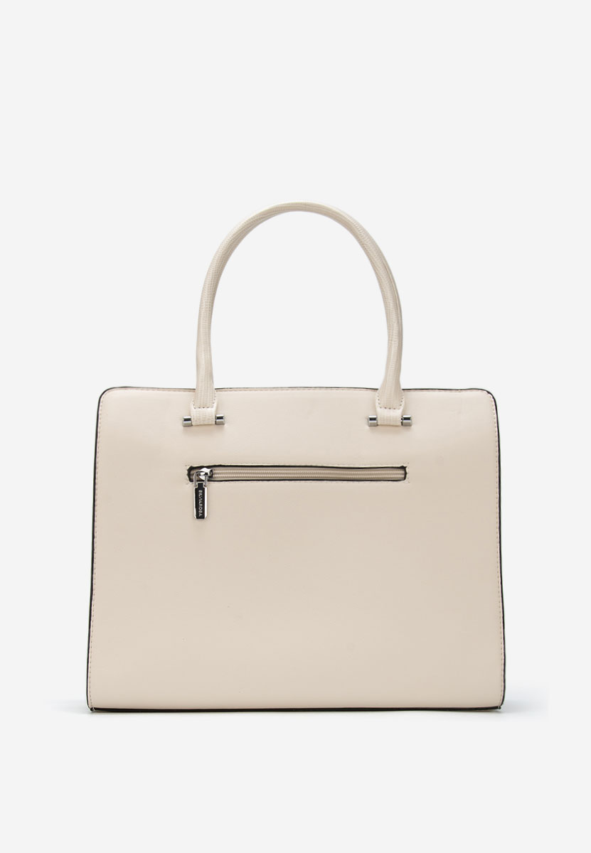 Borsa a mano Silvia Rosa 6926 bianca