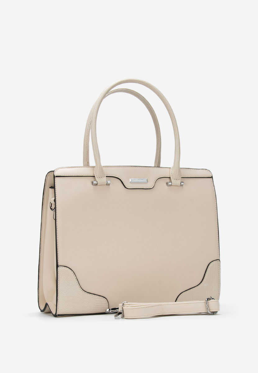 Borsa a mano Silvia Rosa 6926 bianca