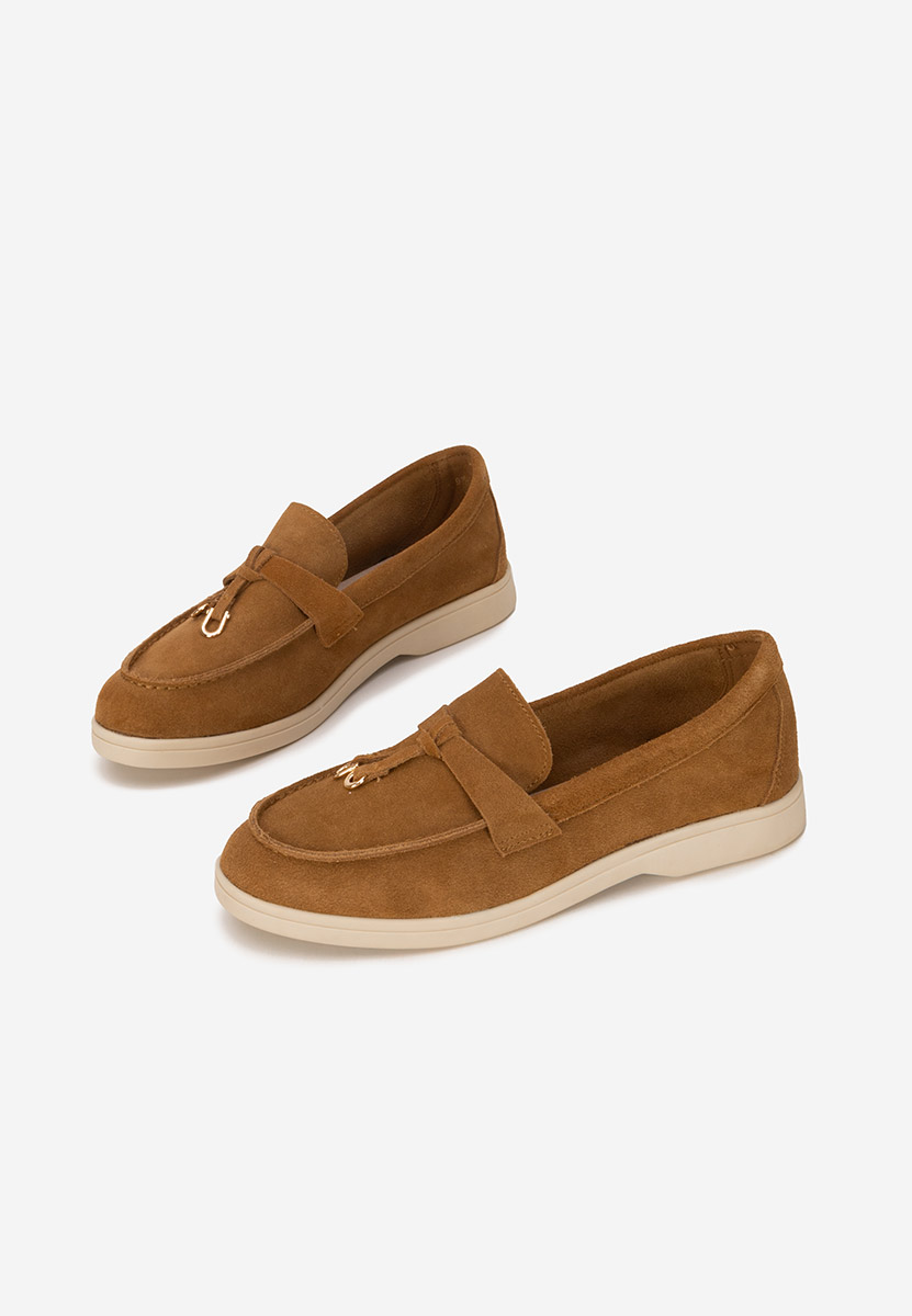 Mocassini donna pelle Ortansa camel