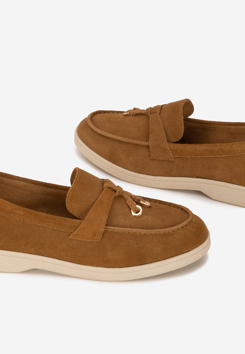 Mocassini donna pelle Ortansa camel