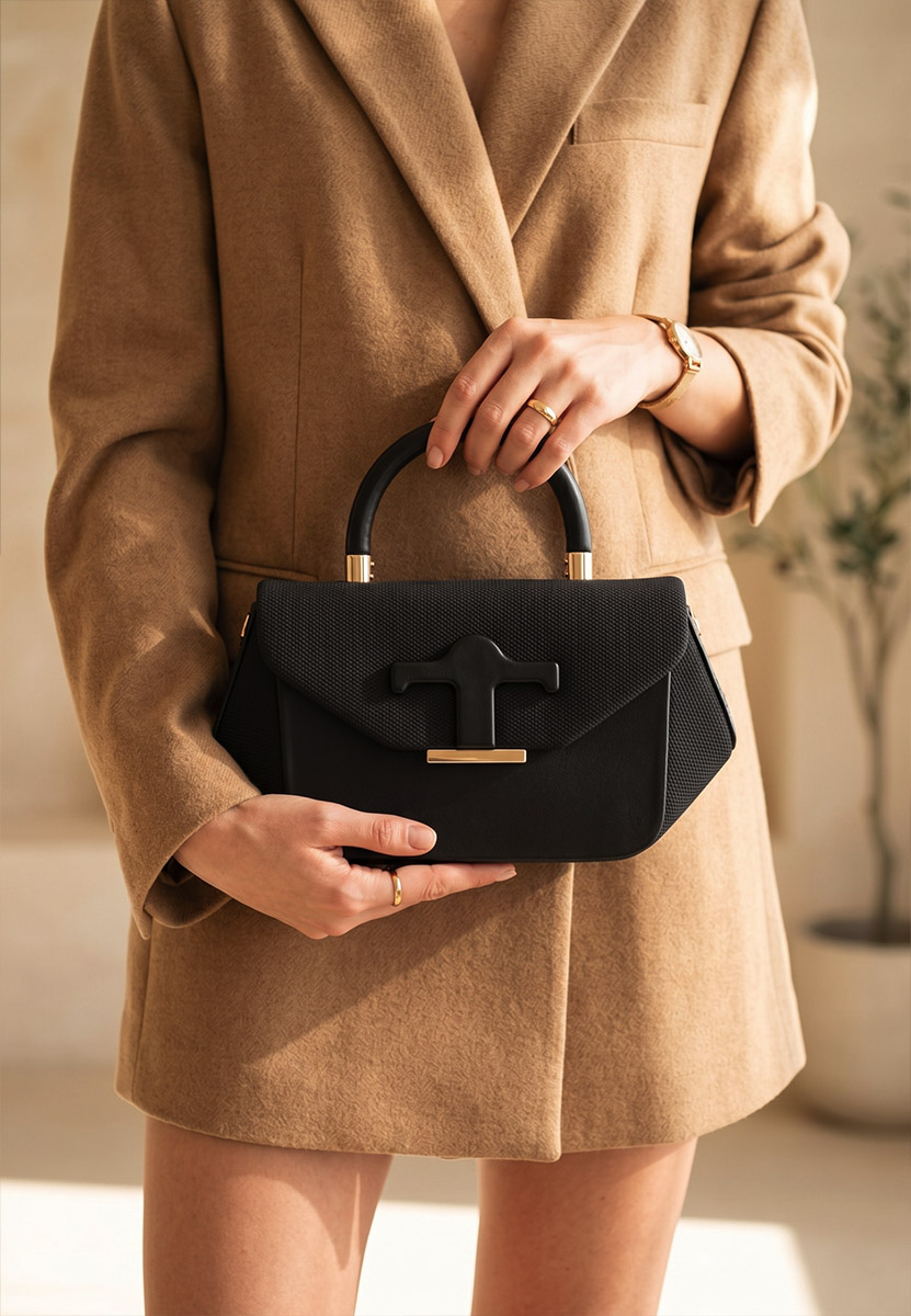Borsa a mano Casiama nera