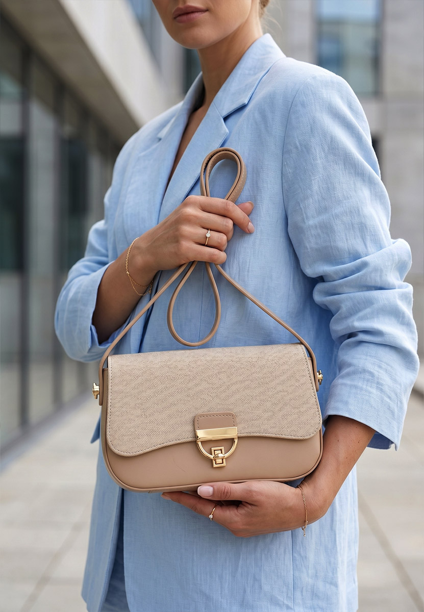 Pochette Elyseia V2 beige